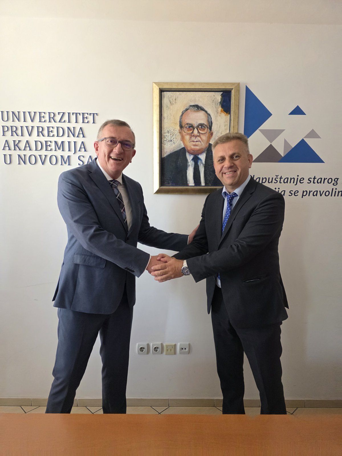 Delegacija Univerziteta Apeiron iz Banja Luke posetila Univerzitet Privredna akademija i Pravni fakultet za privredu i pravosuđe